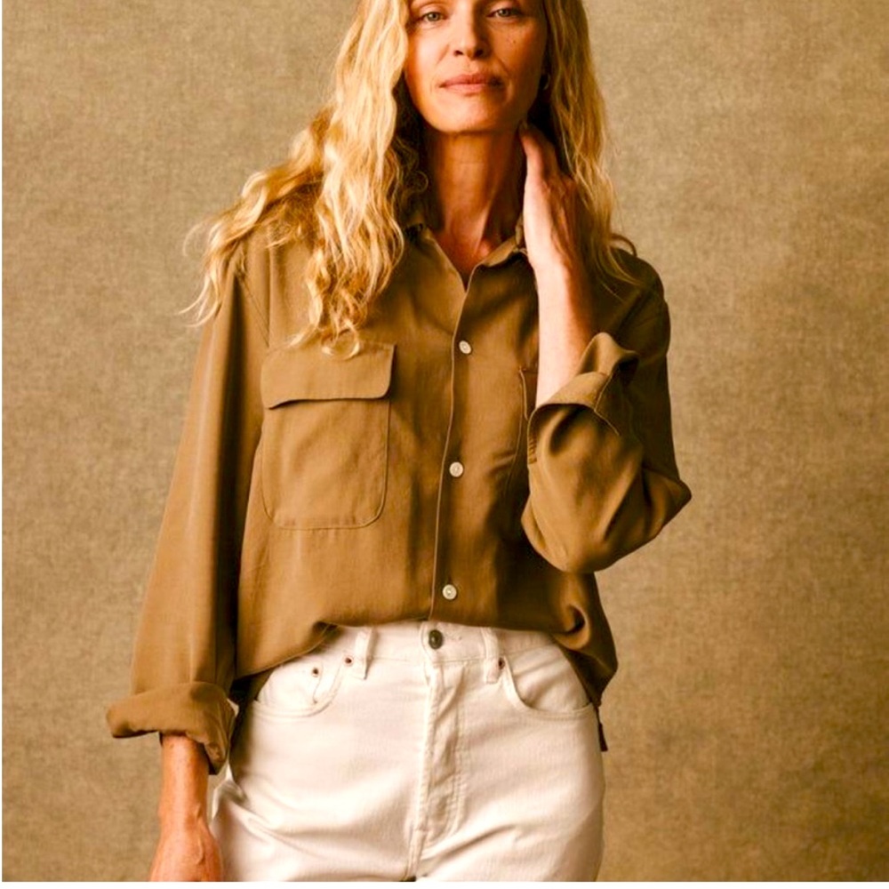 Buck Mason SOFT Silken Twill Studio Shirt S